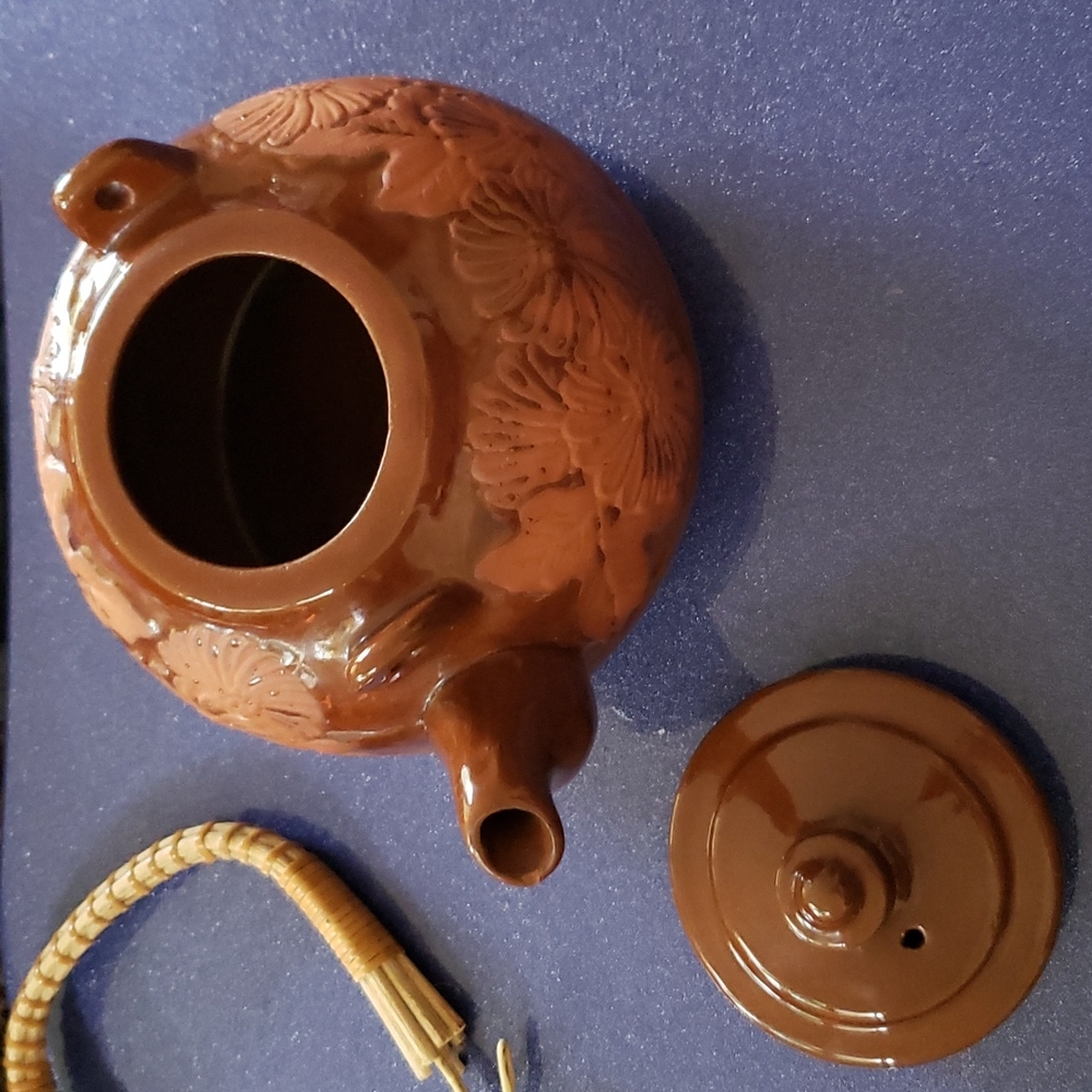 Ceramic teapot made in Japan